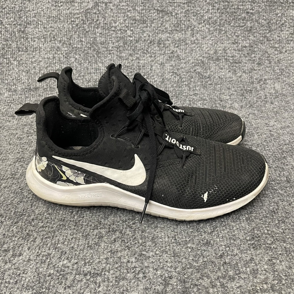 Nike Free TR 8 AMP Shoes Men's Sz 8.5 White Black Sunset Pulse AA1209-010
